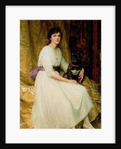 Portrait of Miss Dorothy Dicksee by Frank Dicksee