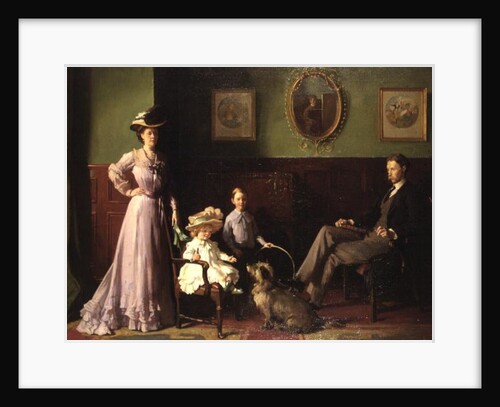 Group portrait of the family of George Swinton by William Orpen