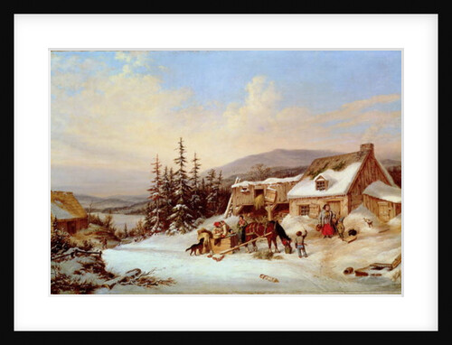 Quebec by Cornelius Krieghoff