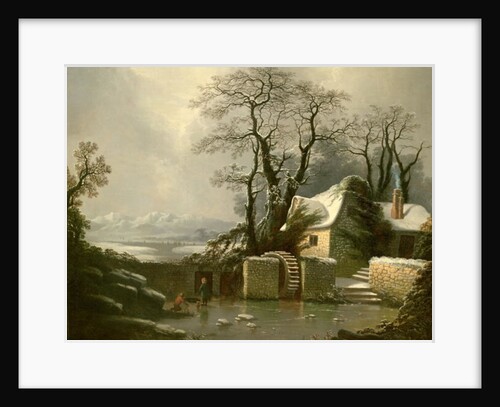 The Frozen Mill Race by George of Chichester Smith
