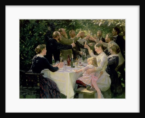 Hip Hip Hurrah! Artists' Party at Skagen, 1888 by Peder Severin Kroyer