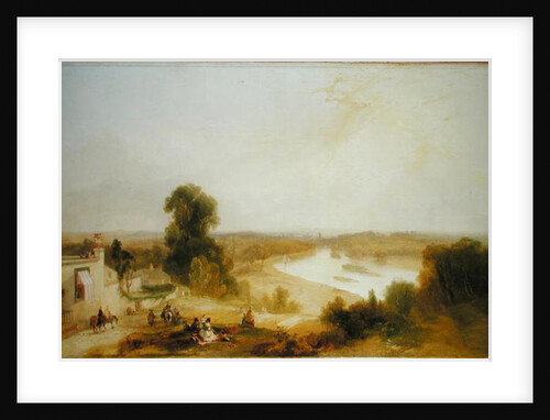 View of the River Thames from Richmond Hill, 1835 by James Baker Pyne