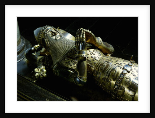 Effigy of Edward the Black Prince, 1376 by English School