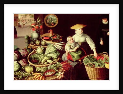 Vegetable Market by Lucas van Valckenborch