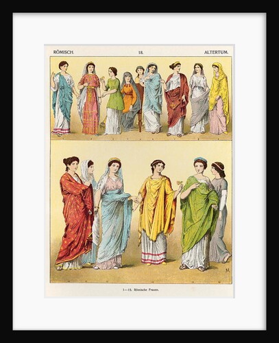 Female Roman Dress by Albert Kretschmer