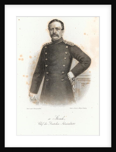 Albrecht von Stosch in the 'Allgemeine Moden-Zeitung', Leipzig, 1872 by German School