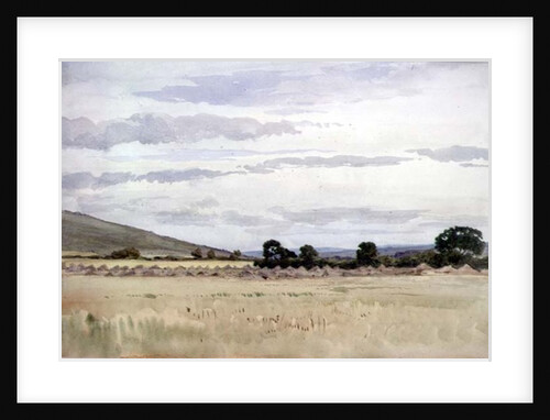 Landscape with Cornfield by John Absolon