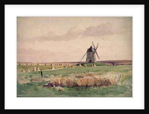 The Battlefield of Crecy, 26 August, 1346 by John Absolon