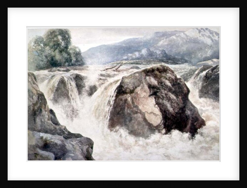 A Waterfall by Sheldon Burrows Adams