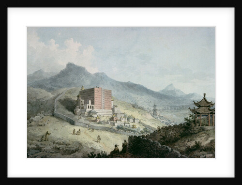 Poo Ta La, or Great Temple of Fo, near Zehol,Tibet, China by William Alexander