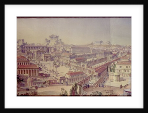 Rome As it Was, Restored After Existing Remains by Arthur Ashpitel
