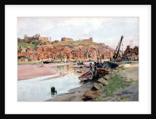 Rosy Evening, Whitby by Wilfrid Williams Ball
