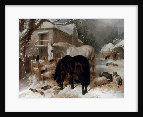 Farmyard Scene by John Frederick Herring Snr