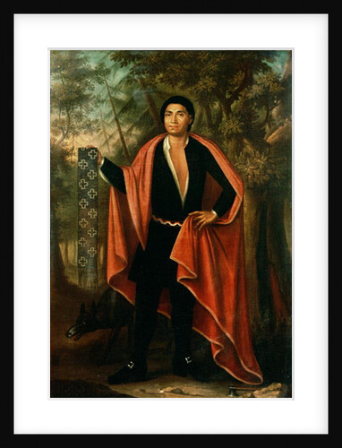 Tac Yec Neen Ho Gar Ton, Emperor of the Six Nations, 1710 by Johannes or Jan Verelst