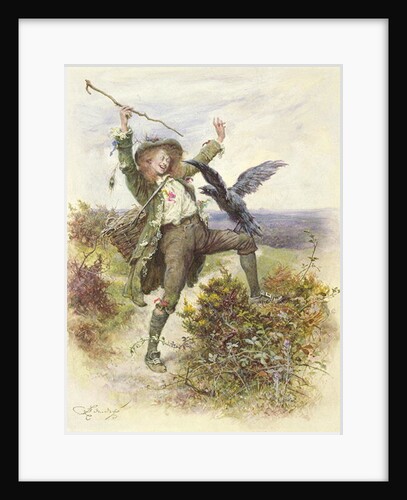 Barnaby Rudge and the Raven Grip by Frederick Barnard