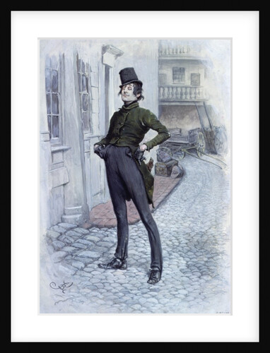 Mr. Alfred Jingle by Frederick Barnard