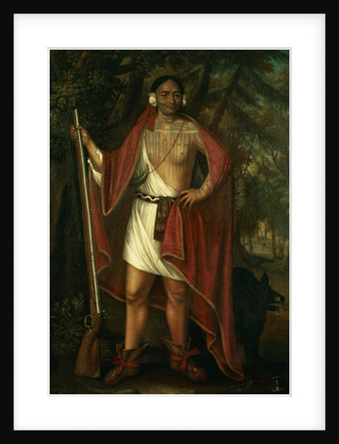 Sa Ga Yeath Qua Pieth Ton, King of the Maguas, 1710 by Johannes or Jan Verelst