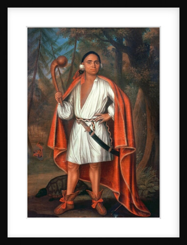 Etow Oh Koam, King of the River Nations, 1710 by Johannes or Jan Verelst