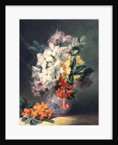 Azaleas, 19th century by Valentine Bartholomew