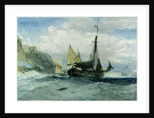 Fishing Boats off the Isle of Wight by Charles Bentley