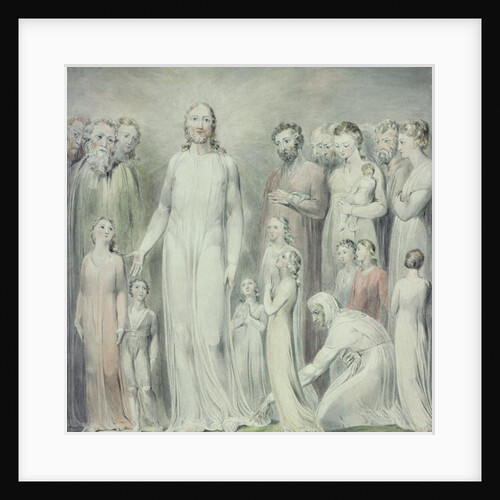 The Healing of the Woman with an Issue of Blood by William Blake