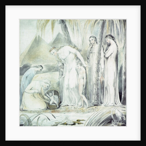 The compassion of Pharaoh's Daughter or The Finding of Moses, 1805 by William Blake