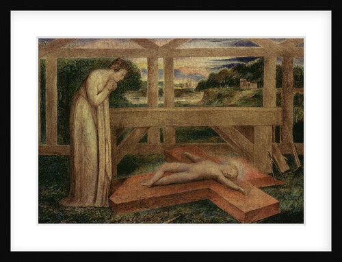 The Christ Child asleep on a Cross, c.1799-1800 by William Blake
