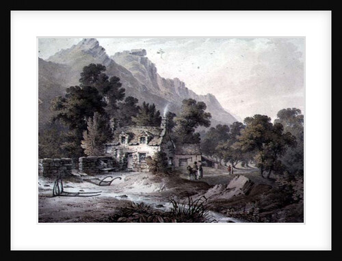 Cottage near Dolgelly by James Bourne