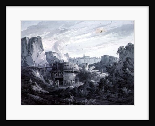 Landscape with a Lime Quarry by James Bourne