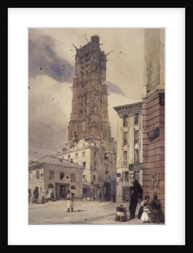 The Tower of St. Jacques, Paris by Thomas Shotter Boys