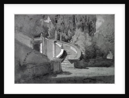 Villa d'Este, Tivoli by Hercules Brabazon Brabazon