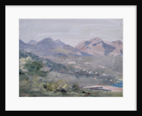 Above Menton by Hercules Brabazon Brabazon