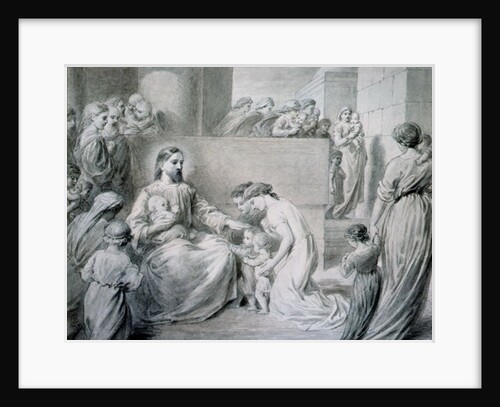 Christ Blessing Little Children by Warwick Brookes