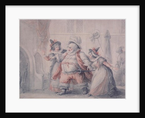 Falstaff's Escape by Henry William Bunbury