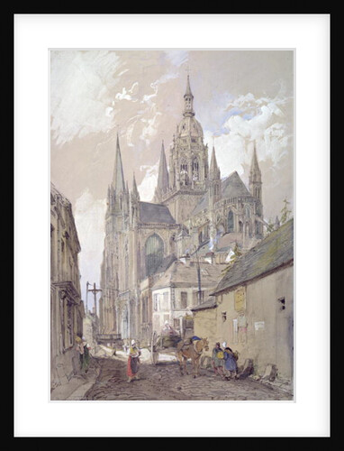 Bayeux Cathedral, View from the South East by John Burgess