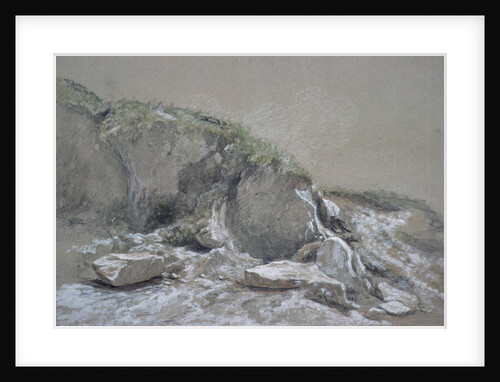 Rocks and Sea, Isle of Wight, by Augustus Wall Callcott