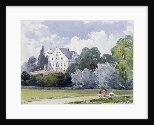Souvenirs of Rosenau, the birthplace of HRH The Prince Consort, Husband of Queen Victoria by William Callow