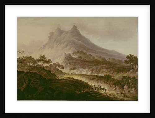 Mount Etna, Sicily by Frederick Calvert