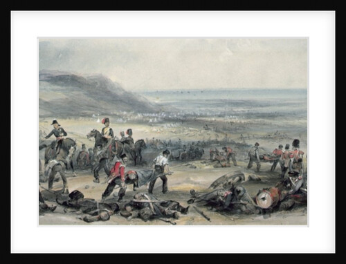 Removing the Dead and Wounded after the Battle of the Alma during the Crimean War, 20 September, 1854 by George Bryant Campion