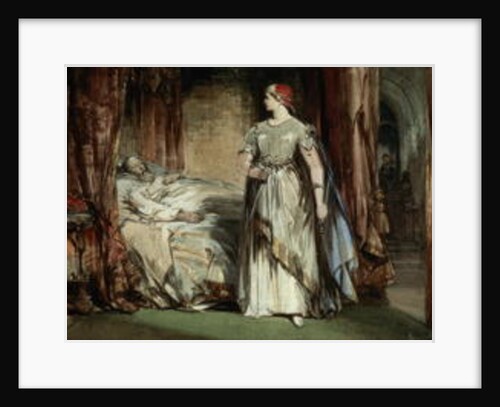 Lady Macbeth, 1850 by George Cattermole