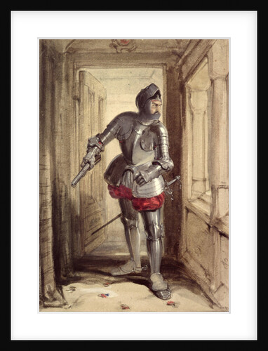 Hamilton of Bothwellhaugh about to shoot the Regent Murray by George Cattermole