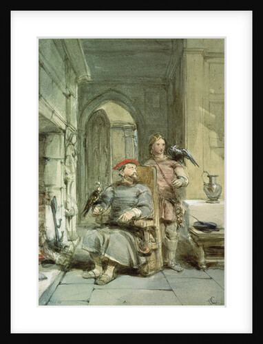 Knight and Page by George Cattermole