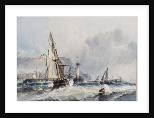 View of Whitby by George the Elder Chambers