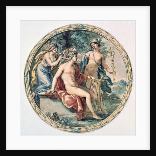 Apollo with his Lyre, Mercury and a Muse by Giovanni Battista Cipriani
