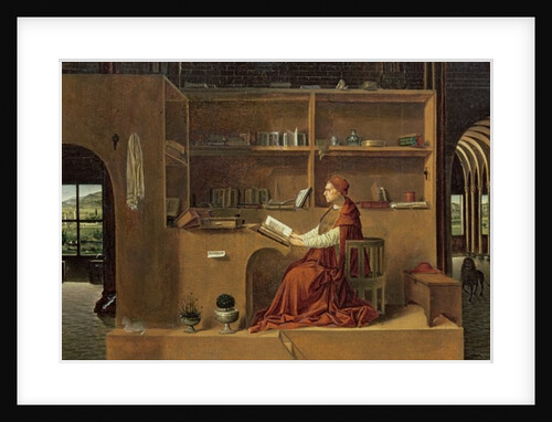 St. Jerome in his study, c.1475 by Antonello da Messina
