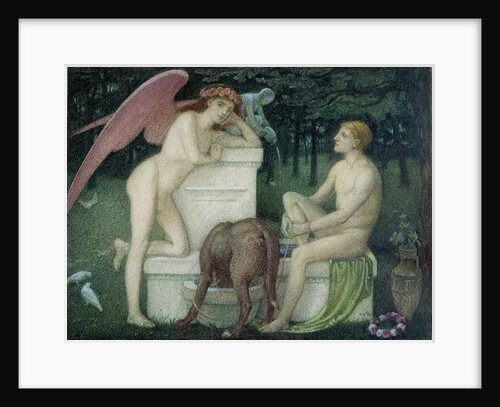 Eros and Ganymede by Alfred Sacheverell Coke