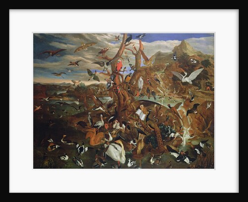 The Parliament of Birds by Carl Wilhelm de Hamilton