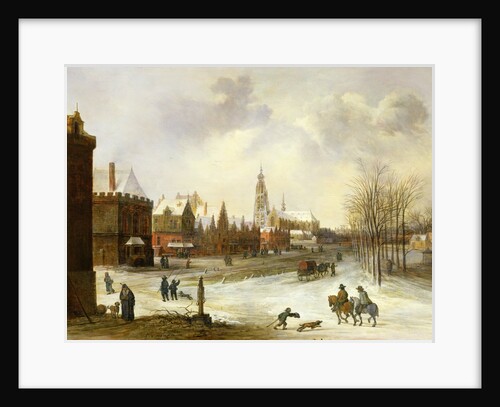 A View of Breda by Frans de Momper