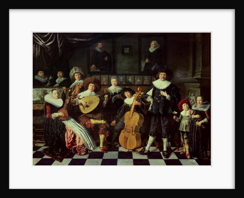 Family Making Music by Jan Miense Molenaer