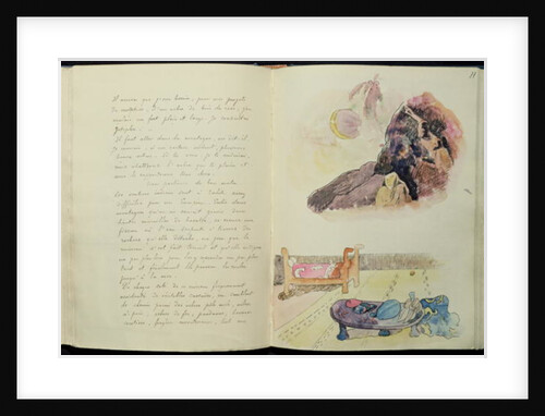 Pages from 'Noa Noa', 1893-94 by Paul Gauguin